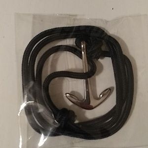 Navy Anchor Bracelet